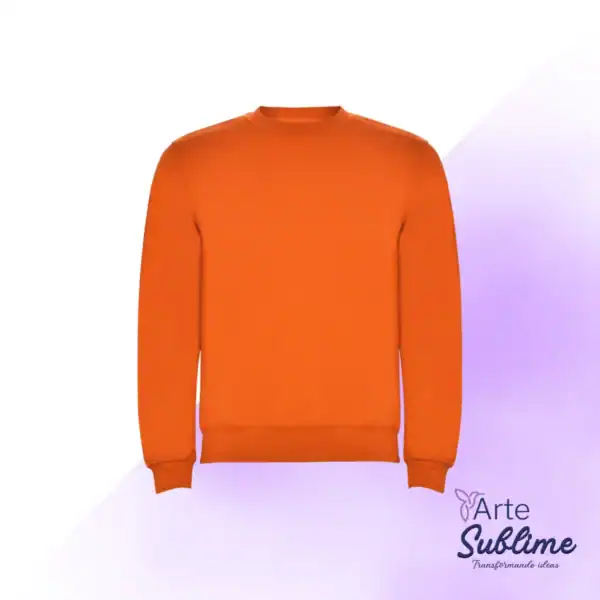 Polerón Clásica Unisex Naranja