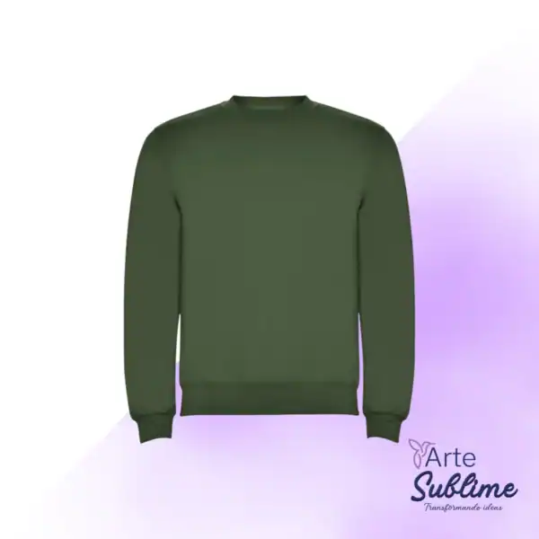 Polerón Clásica Unisex Verde Aventura