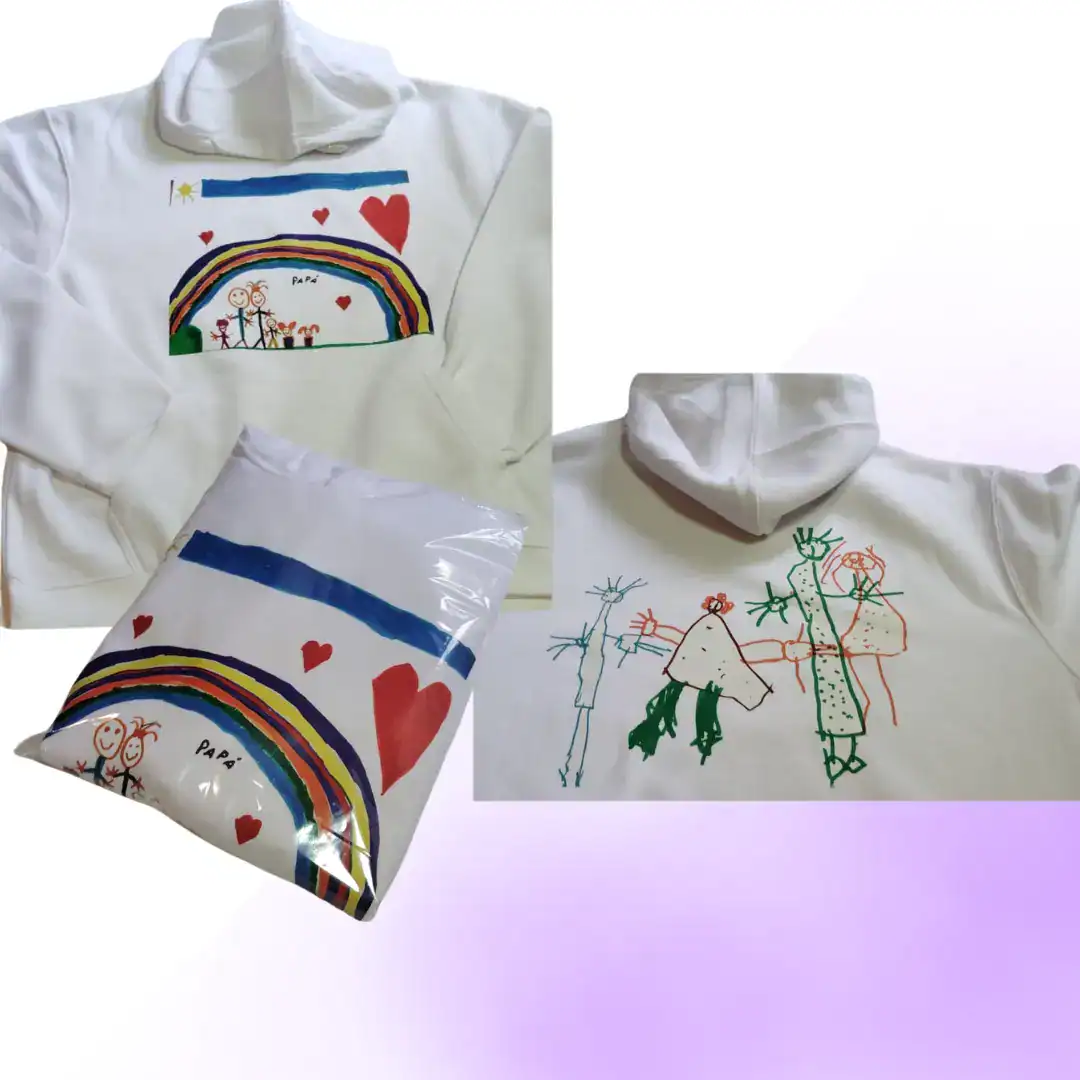 Polerón estampado DTF