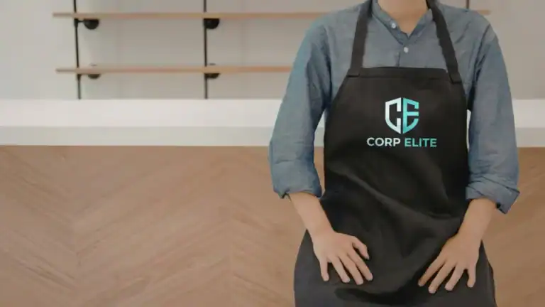 Estampamos tu Mandil en gabardina negra