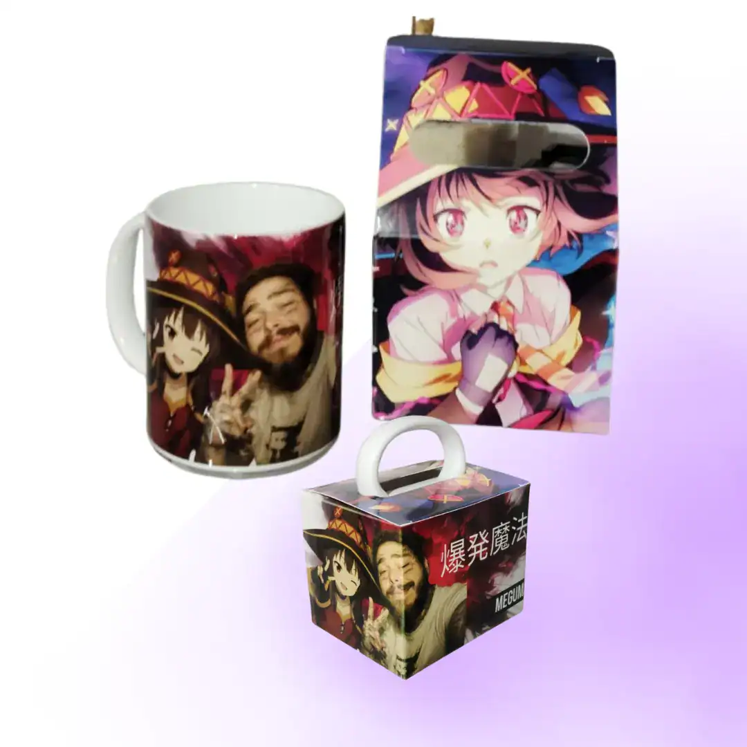Taza con caja sublimada