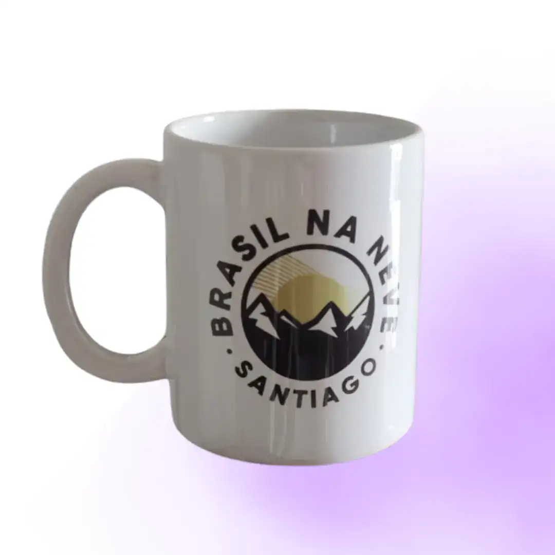 Taza sublimada Brasil Na Neve