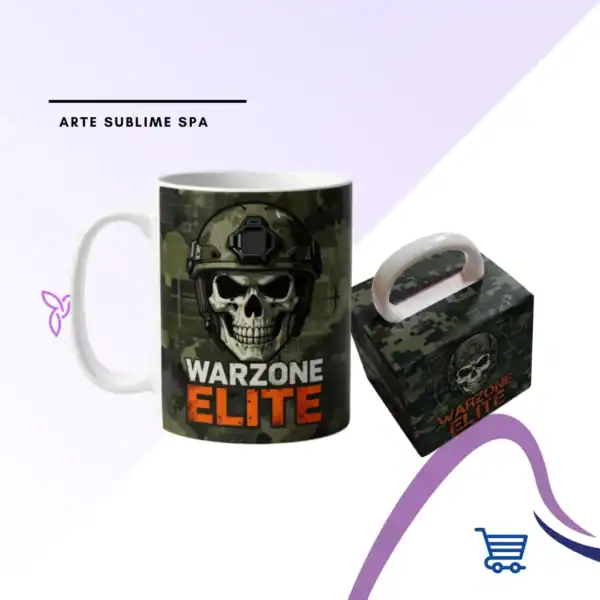 Tazas gamer personalizada 11 oz Premium y caja sublimada para el o ella