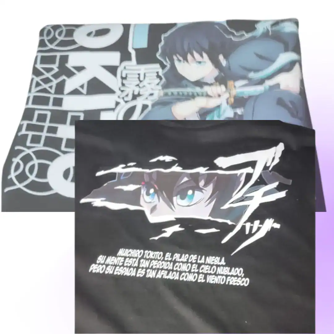 Polera estampada DTF