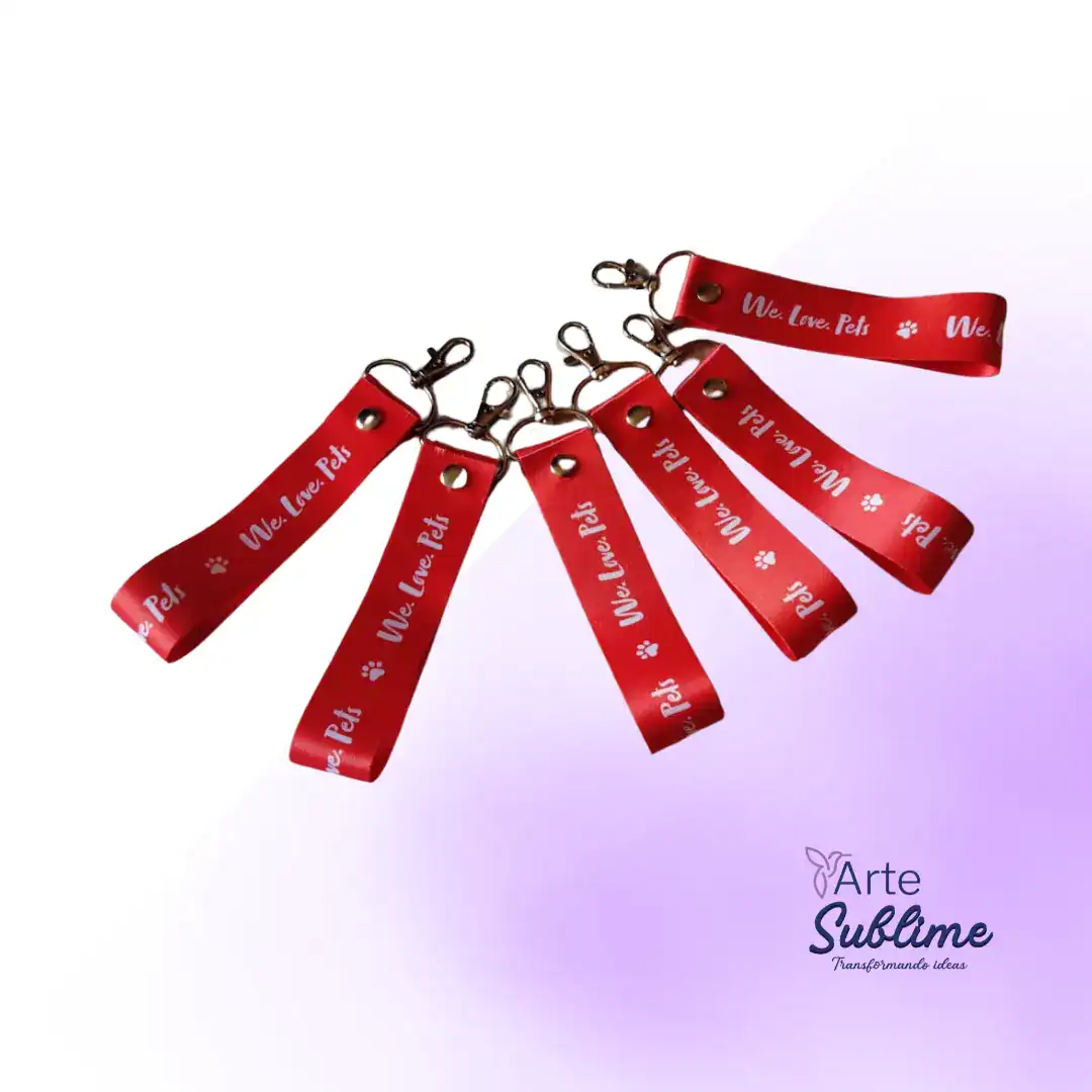Llaveros tipo Lanyards personalizados