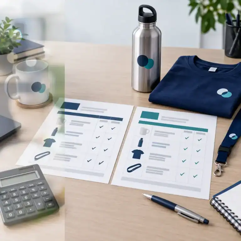 Cómo comparar cotizaciones - 2026 Cómo comparar cotizaciones de productos personalizados para empresas portada